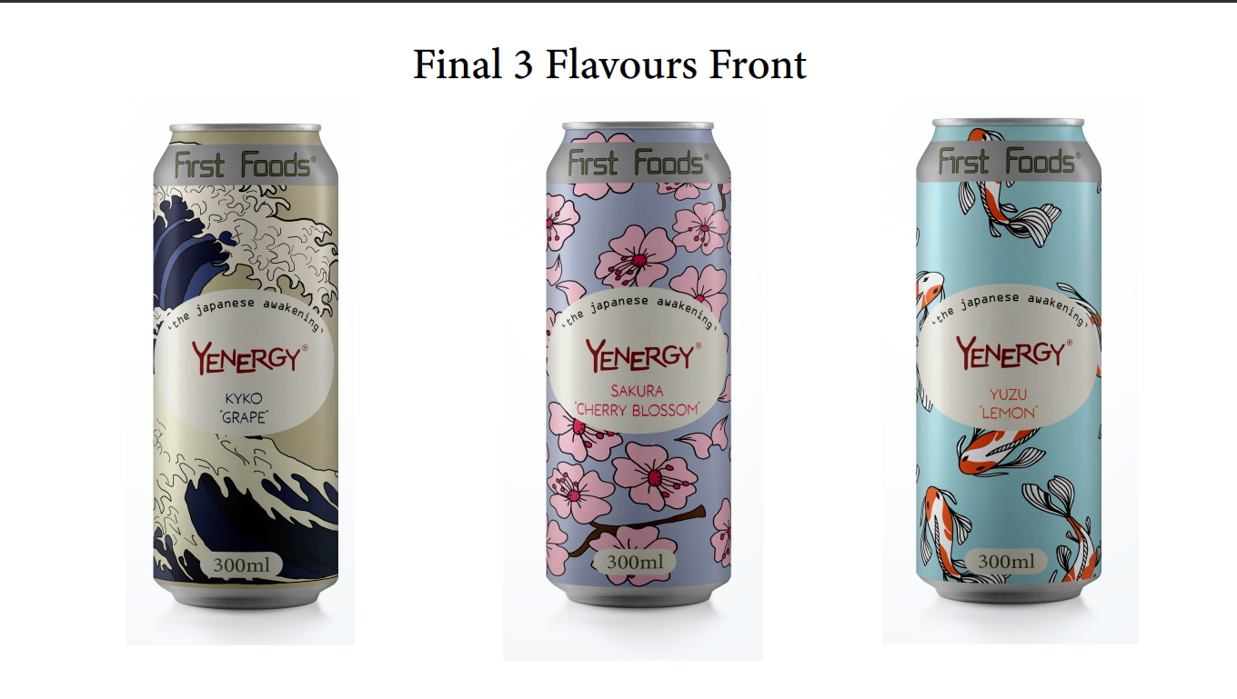 First Foods Energy Drink — packaging front